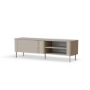MUSE modern TV-szekrény – kasmír – 160 cm