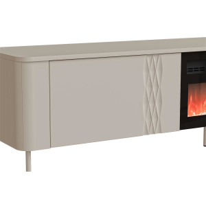 MUSE modern TV-szekrény – kasmír – 160 cm