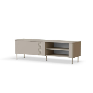 MUSE modern TV-szekrény – kasmír – 160 cm