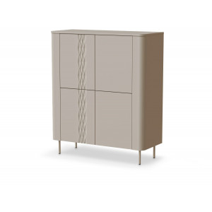 MUSE modern magas komód – kasmír – 100 cm Elemes bútor