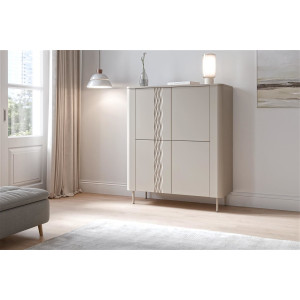 MUSE modern magas komód – kasmír – 100 cm