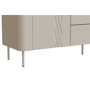 MUSE modern komód – kasmír – 160 cm