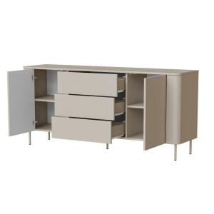 MUSE modern komód – kasmír – 160 cm