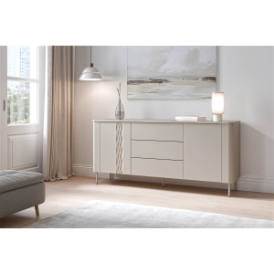 MUSE modern komód – kasmír – 160 cm