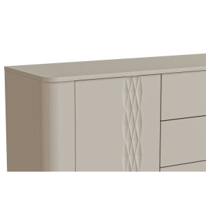 MUSE modern komód – kasmír – 160 cm