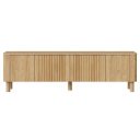 GROOVE modern TV-szekrény – tölgy – 190 cm