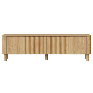 GROOVE modern TV-szekrény – tölgy – 190 cm
