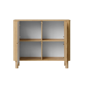 GROOVE modern magas komód – tölgy – 110 cm