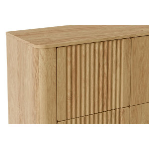 GROOVE modern magas komód – tölgy – 110 cm