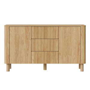 GROOVE modern komód – tölgy – 150 cm Elemes bútor