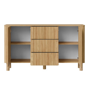 GROOVE modern komód – tölgy – 150 cm
