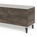BLEND modern TV-szekrény – kasmír / dió – 200 cm