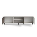 BLEND modern TV-szekrény – kasmír / dió – 180 cm