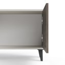 BLEND modern TV-szekrény – kasmír / dió – 180 cm