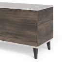 BLEND modern TV-szekrény – kasmír / dió – 180 cm