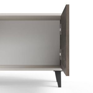 BLEND modern TV-szekrény – kasmír / dió – 180 cm