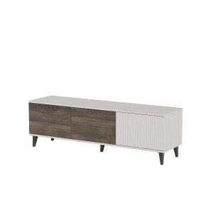 BLEND modern TV-szekrény – kasmír / dió – 180 cm BLEND