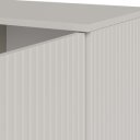 BLEND modern komód – kasmír / dió – 160 cm