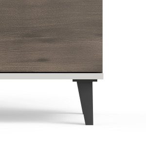 BLEND modern komód – kasmír / dió – 160 cm