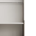 BLEND modern vitrin – kasmír / dió – 60 cm