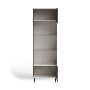 BLEND modern vitrin – kasmír / dió – 60 cm