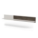 BLEND modern fali polc – kasmír / dió – 180 cm
