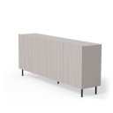 DUNE modern komód – kasmír / fekete – 200 cm