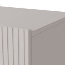 DUNE modern komód – kasmír / fekete – 200 cm