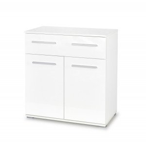 NEST modern komód – fehér – 77 cm HALMAR