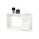 NEST modern íróasztal tárolóval – fehér – 120 cm