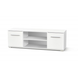 NEST modern TV-szekrény – fehér – 137 cm