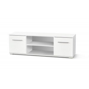 NEST modern TV-szekrény – fehér – 137 cm HALMAR