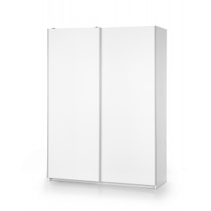 NEST modern tolóajtós gardróbszekrény – fehér – 153 cm