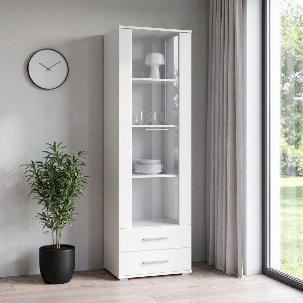 NEST modern vitrin – fehér – 60 cm