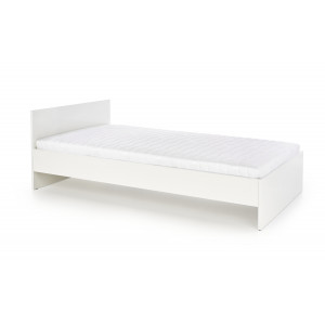 NEST modern egyszemélyes ágy – fehér – 120 × 200 cm 120 cm