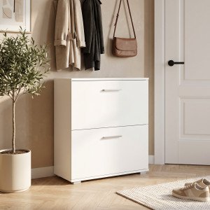 NEST modern cipősszekrény – fehér – 70 cm HALMAR