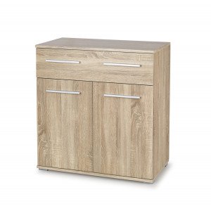 NEST modern komód – tölgy – 77 cm HALMAR