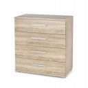 NEST modern fiókos komód – tölgy – 77 cm
