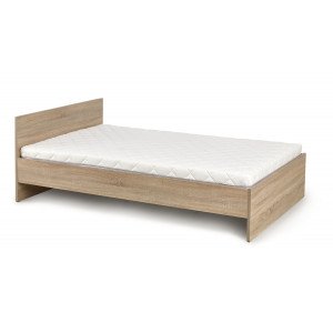 NEST modern egyszemélyes ágy – tölgy – 120 × 200 cm 120 cm