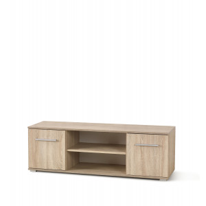 NEST modern TV-szekrény – tölgy – 137 cm