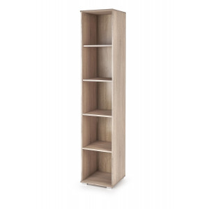 NEST modern keskeny könyvespolc – tölgy – 40 cm