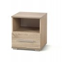 NEST modern éjjeliszekrény fiókkal – tölgy – 39 cm