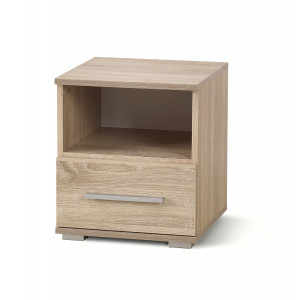 NEST modern éjjeliszekrény fiókkal – tölgy – 39 cm