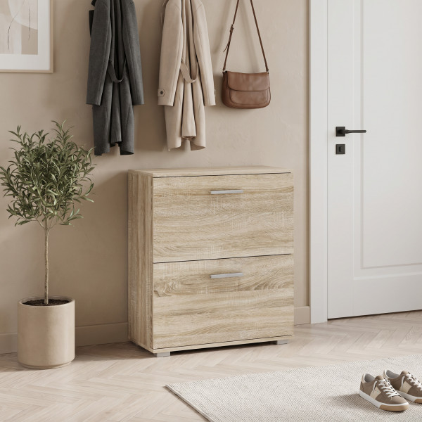 NEST modern cipősszekrény – tölgy – 70 cm