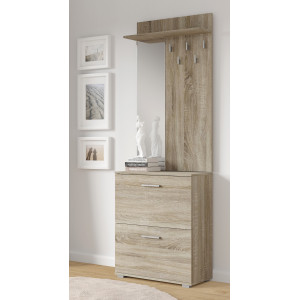 NEST modern cipősszekrény – tölgy – 70 cm