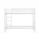 LOFTY modern emeletes ágy – fehér – 2 × 90 × 200 cm