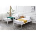 LOFTY modern emeletes ágy – fehér – 2 × 90 × 200 cm