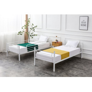 LOFTY modern emeletes ágy – fehér – 2 × 90 × 200 cm