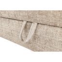 LOUNGE modern kontinentális franciaágy beépített matraccal – bézs – 160 × 200 cm