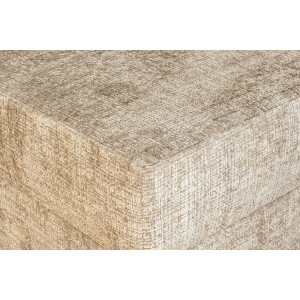 LOUNGE modern kontinentális franciaágy beépített matraccal – bézs – 160 × 200 cm